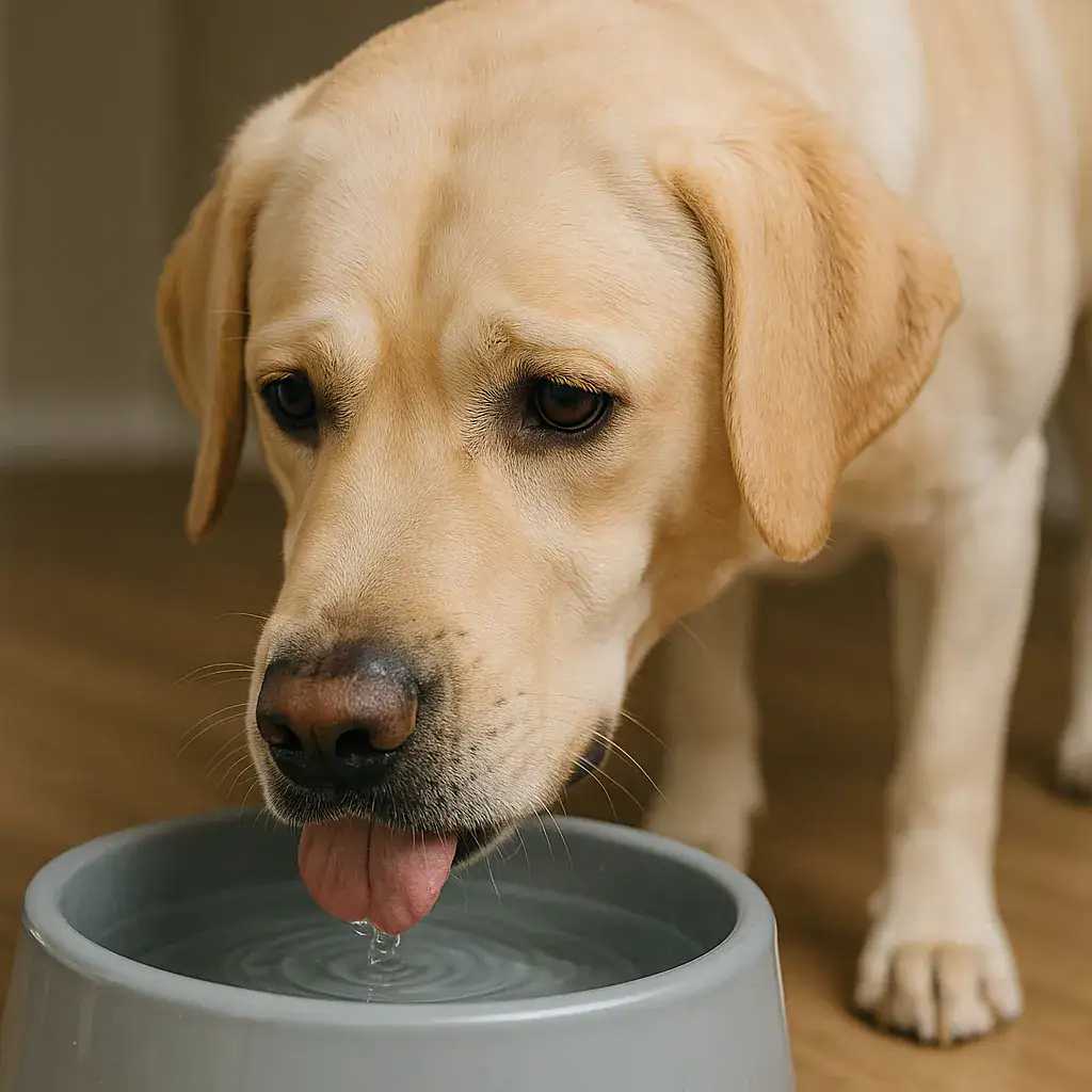 Dein Hund trinkt plötzlich viel